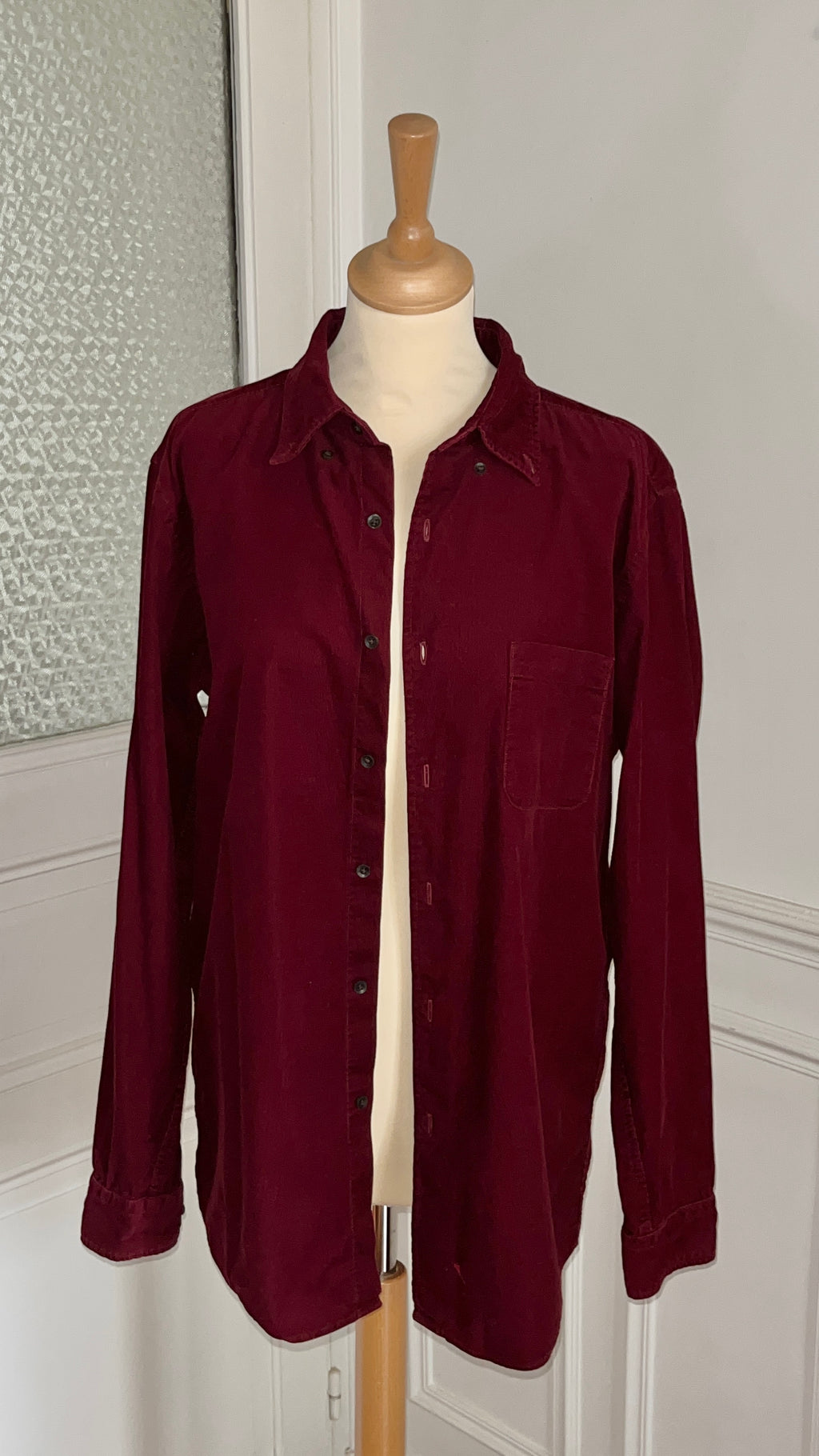 Chemise velours côtelé - Du 38 au 44