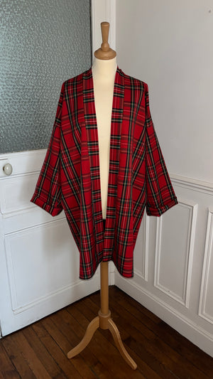 Kimono tartan - Taille unique