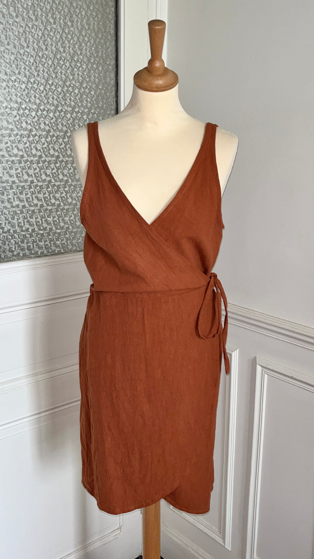 Robe cache-coeur LAURIE - Du 36 au 42