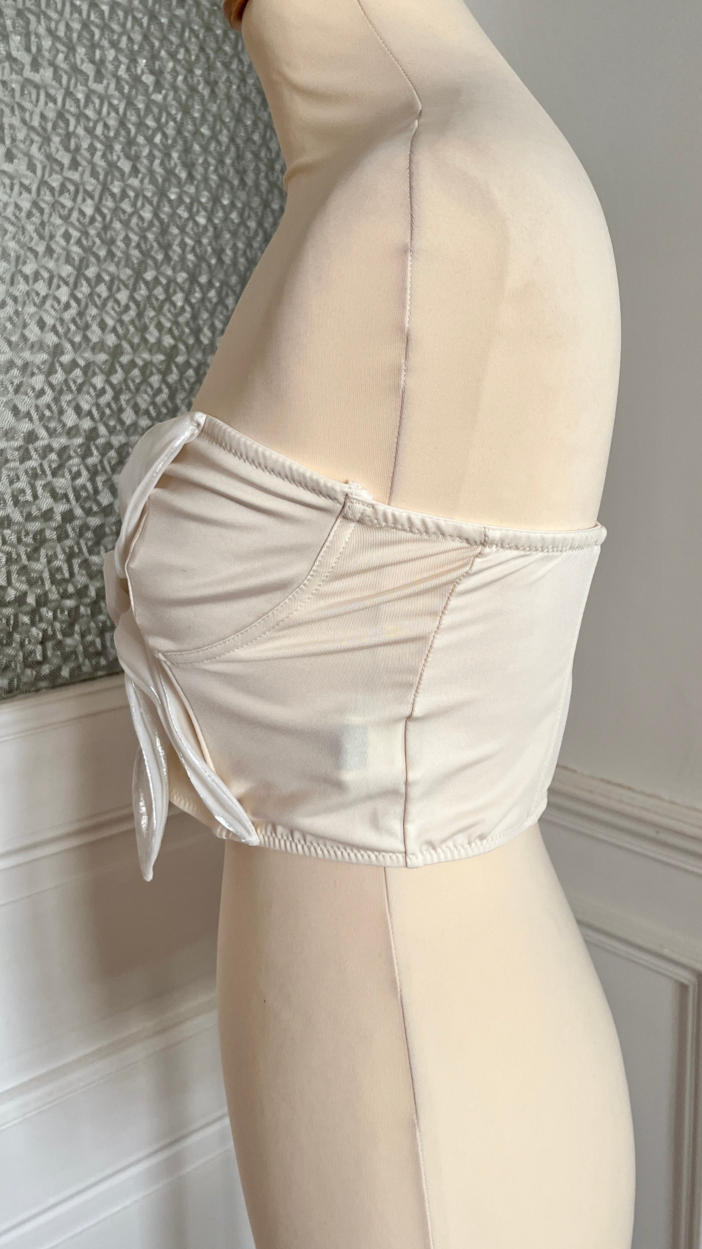 Top bustier fleur - Du 36 au 40