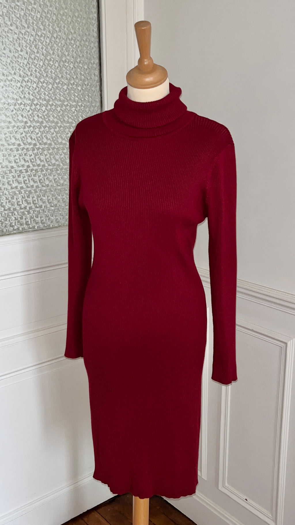 Robe pull faite main - Du 38 au 46