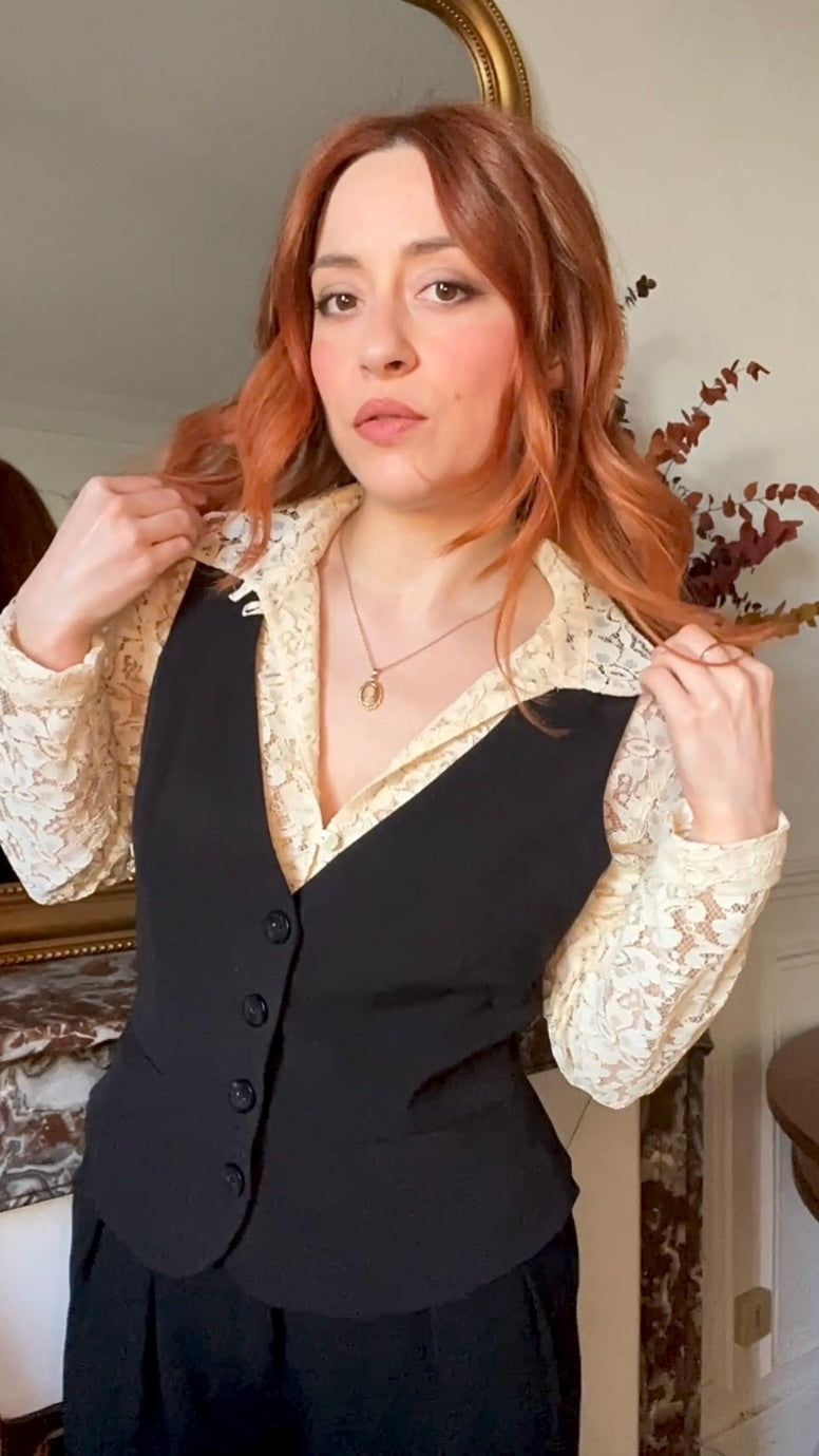 Veston noir - Du 38 au 42