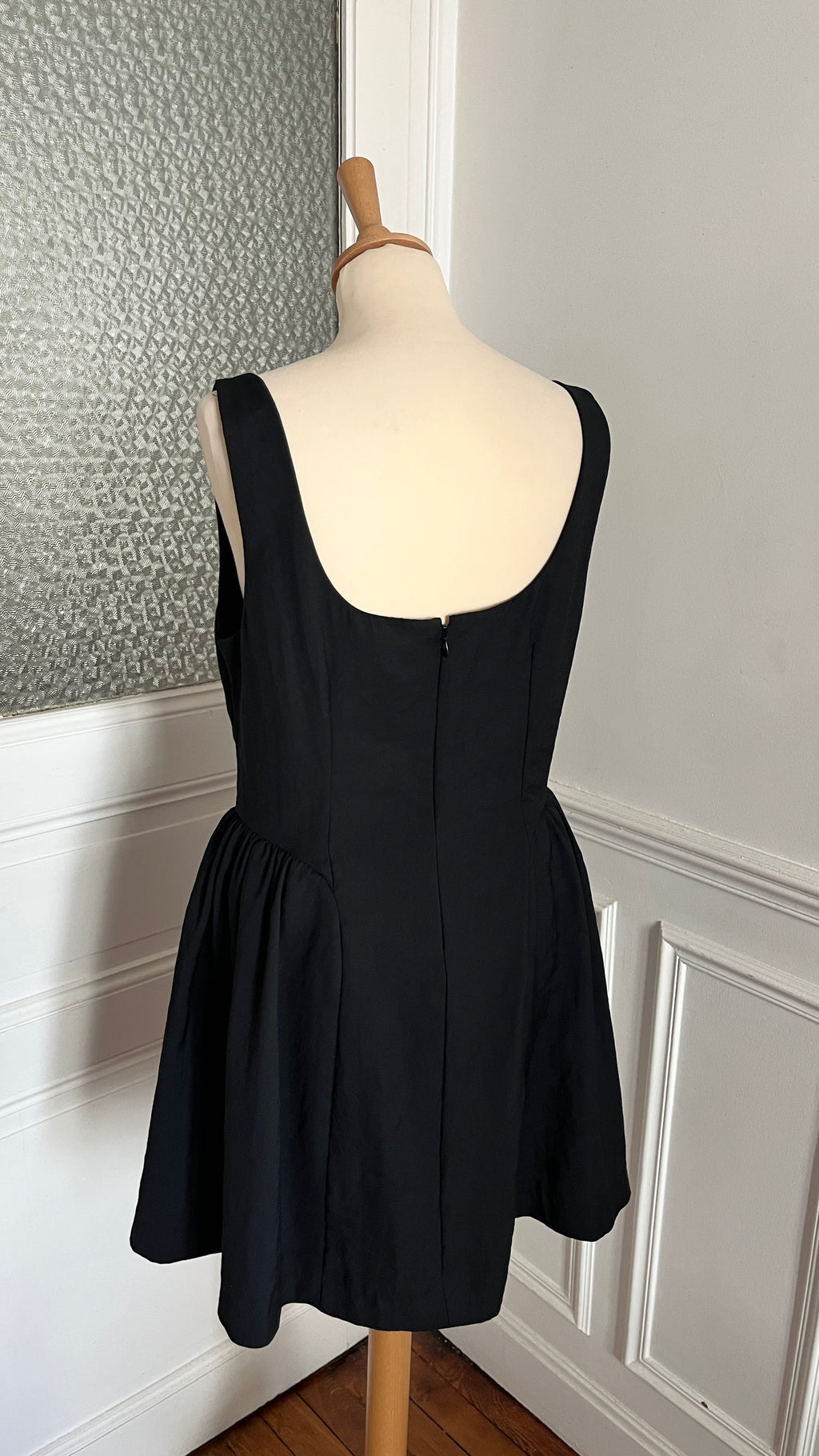 Robe noire graphique - Taille 40/42