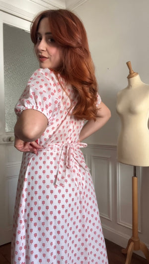 Robe longue cottage - Taille 38